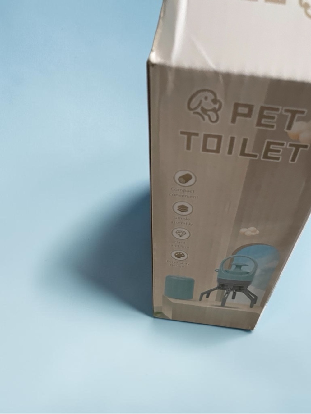 Portable Dog Poop Scooper – Teal Claw Grabber with Bag Dispenser – NIB